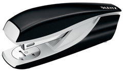 Leitz NeXXt WOW Half Strip Metal Office Stapler 30 Sheet Black - 55021095