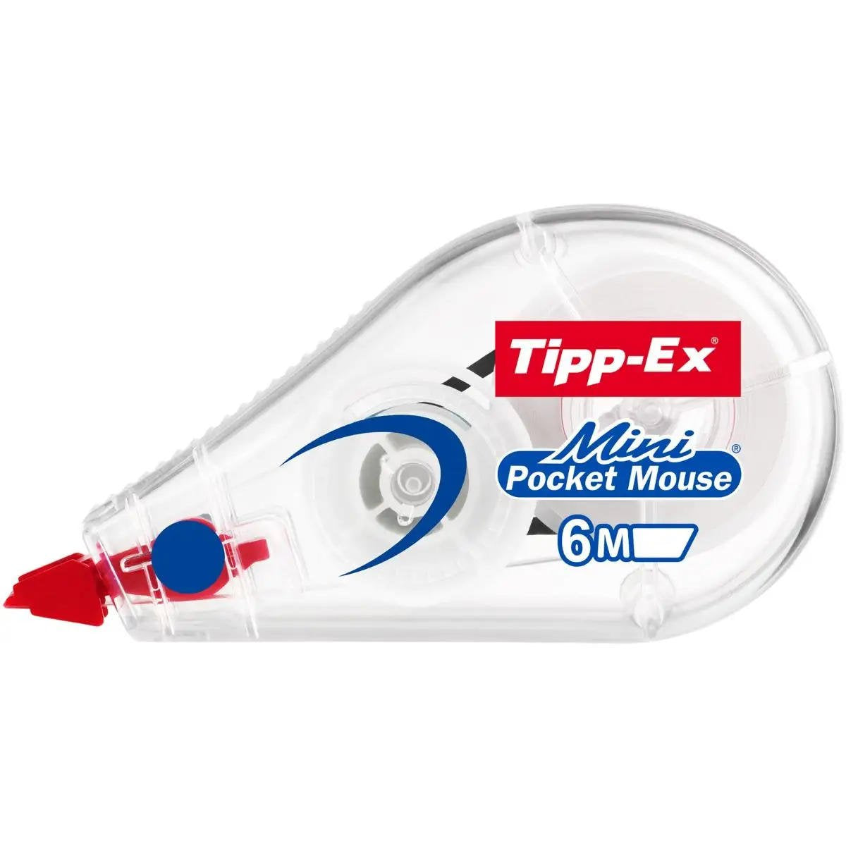 Tipp-Ex Mini Pocket Mouse Correction Tape Roller 5mmx6m White (Pack 10) - 932564