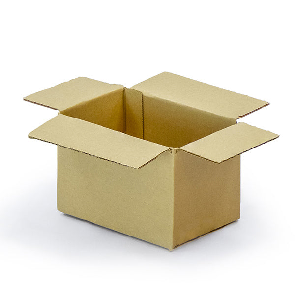 Single wall cardboard boxes 6 x 4 x 4 Inch
