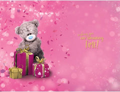 11th Birthday Bear opening Present