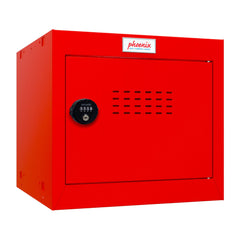 Phoenix CL Series Size 1 Cube Locker in Red with Combination Lock CL0344RRC DD