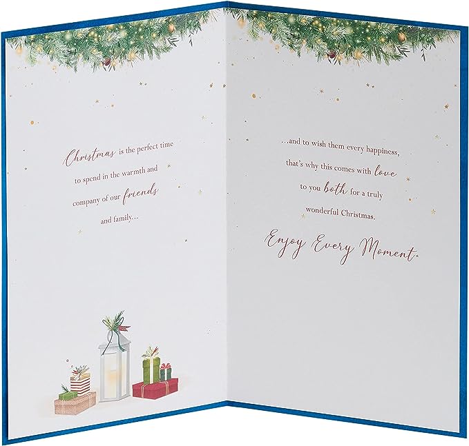 Christmas Card for Sister & Brother-In-Law - Blue Door Design