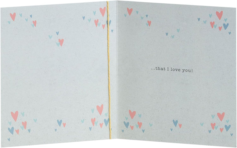 Boofle Anniversary Card For Husband/Wife With Envelope - Cute Design