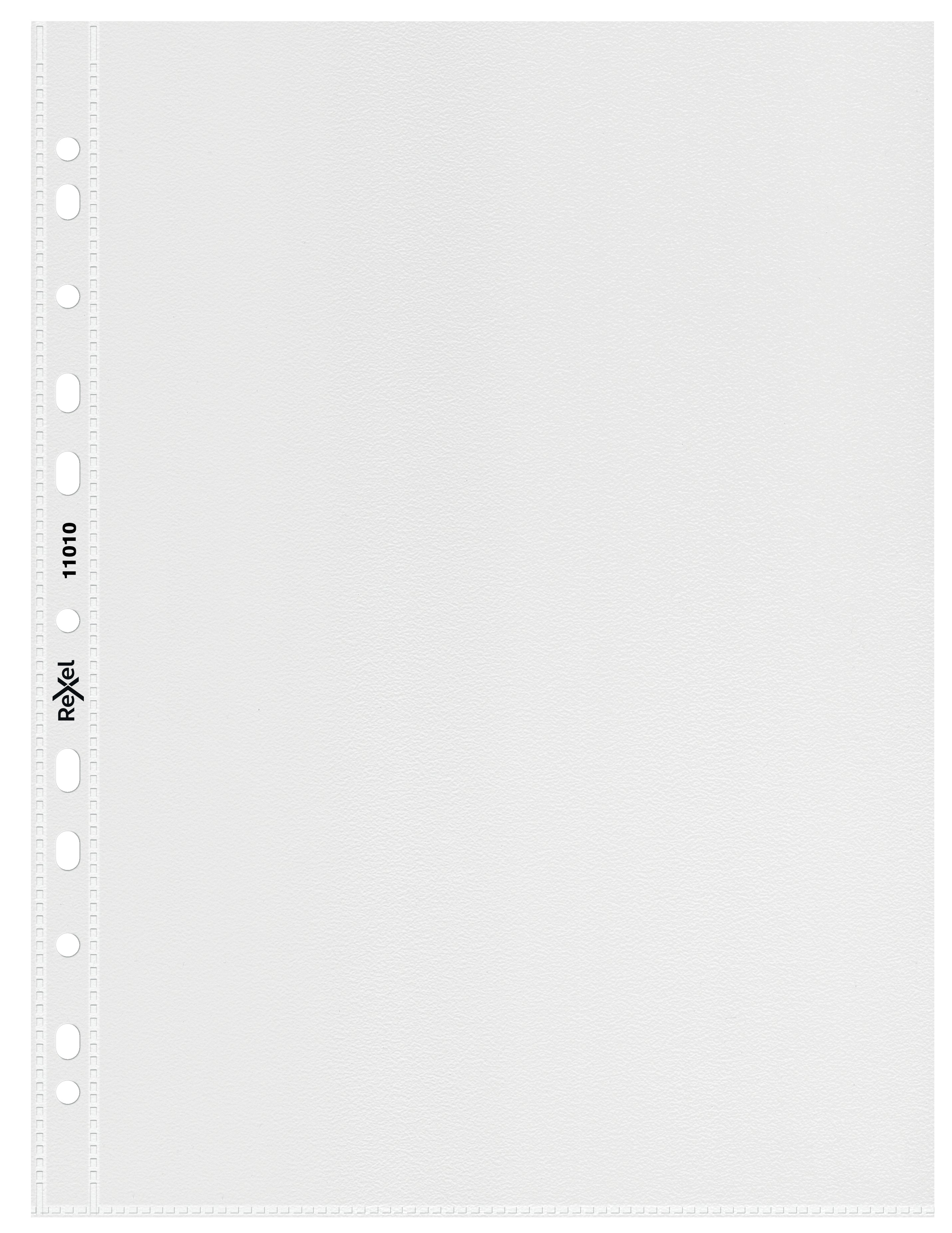 Rexel Superfine Multi Punched Pocket Polypropylene A5 55 Micron Top Opening Clear (Pack 20) 11010