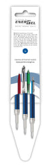 Pentel Refill for Pentel EnerGel Pen 0.7mm Blue 3 Refills Per Wallet (Pack 12) LR7-3C