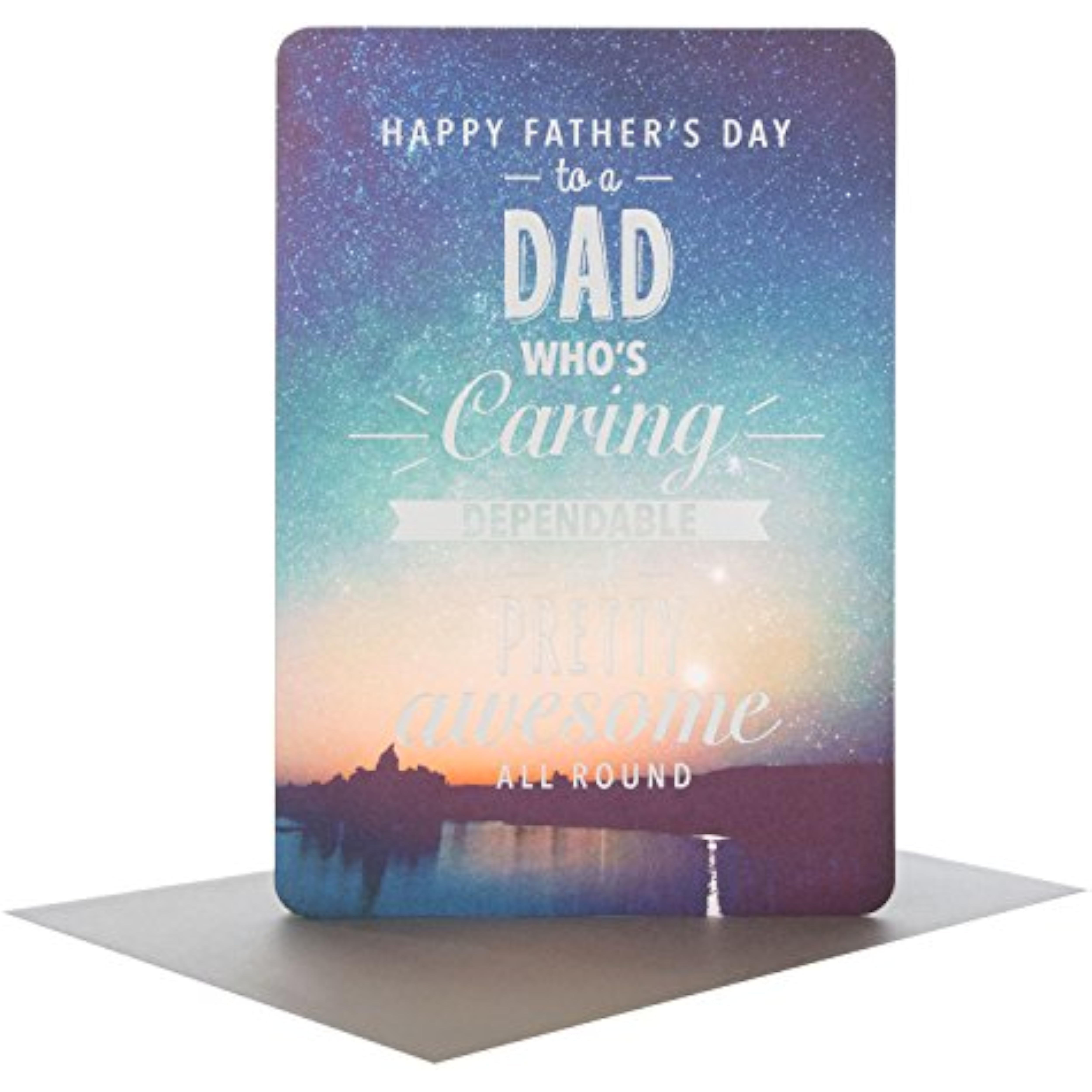 Hallmark 25481880 Dad Father's Day Card "Pretty Awesome" - Medium