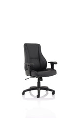 Winsor Black Leather Chair No Headrest EX000212 DD