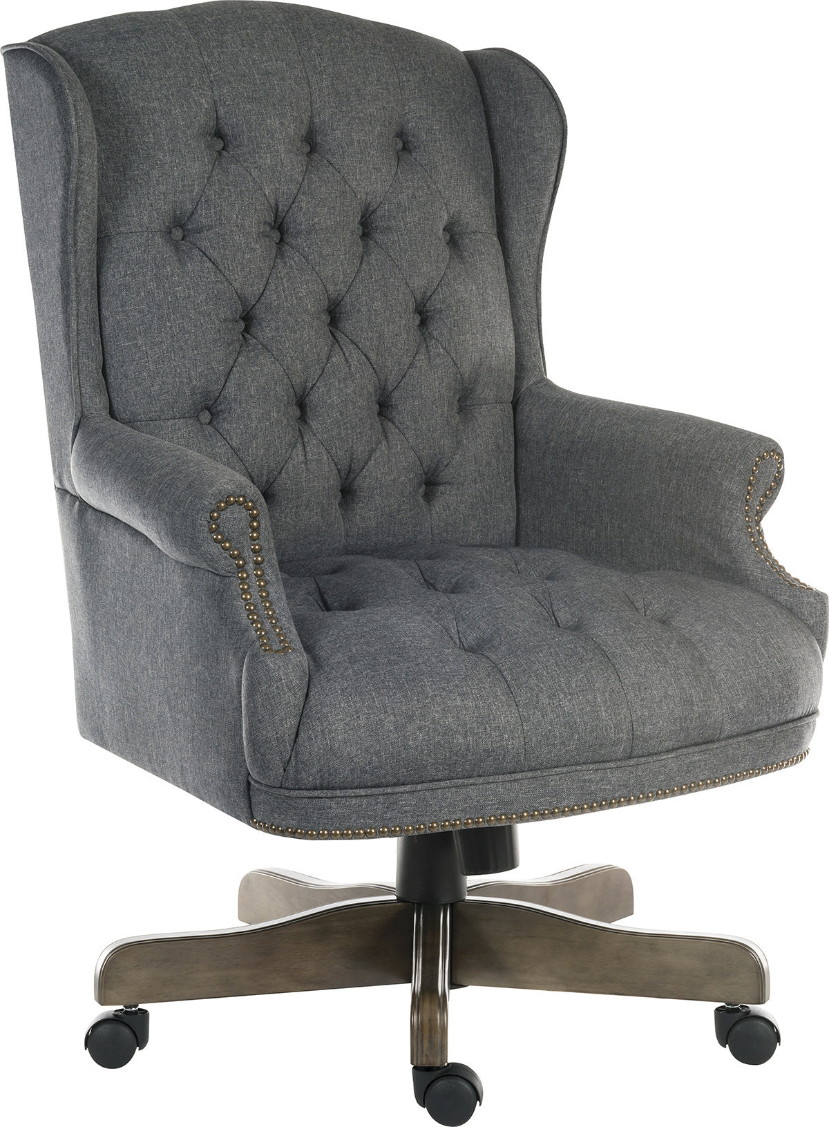 Chairman Fabric Executive Swivel Armchair Grey - 6927GREY DD