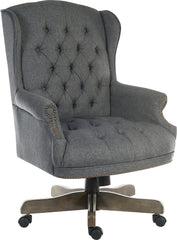 Chairman Fabric Executive Swivel Armchair Grey - 6927GREY DD