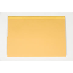 Guildhall Double Pocket Legal Wallet Reinforced Manilla Foolscap 315gsm Yellow (Pack 25) - 218-YLWZ