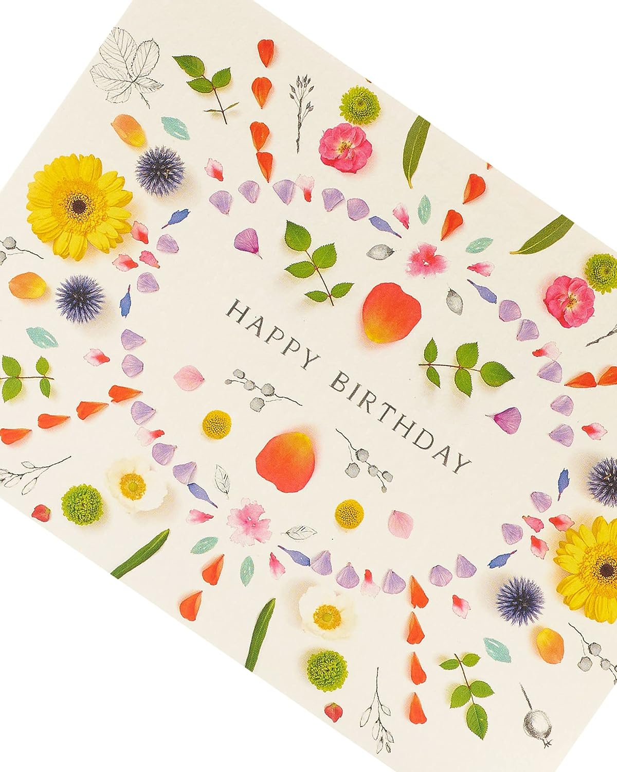Nature Mandela Design Birthday Card