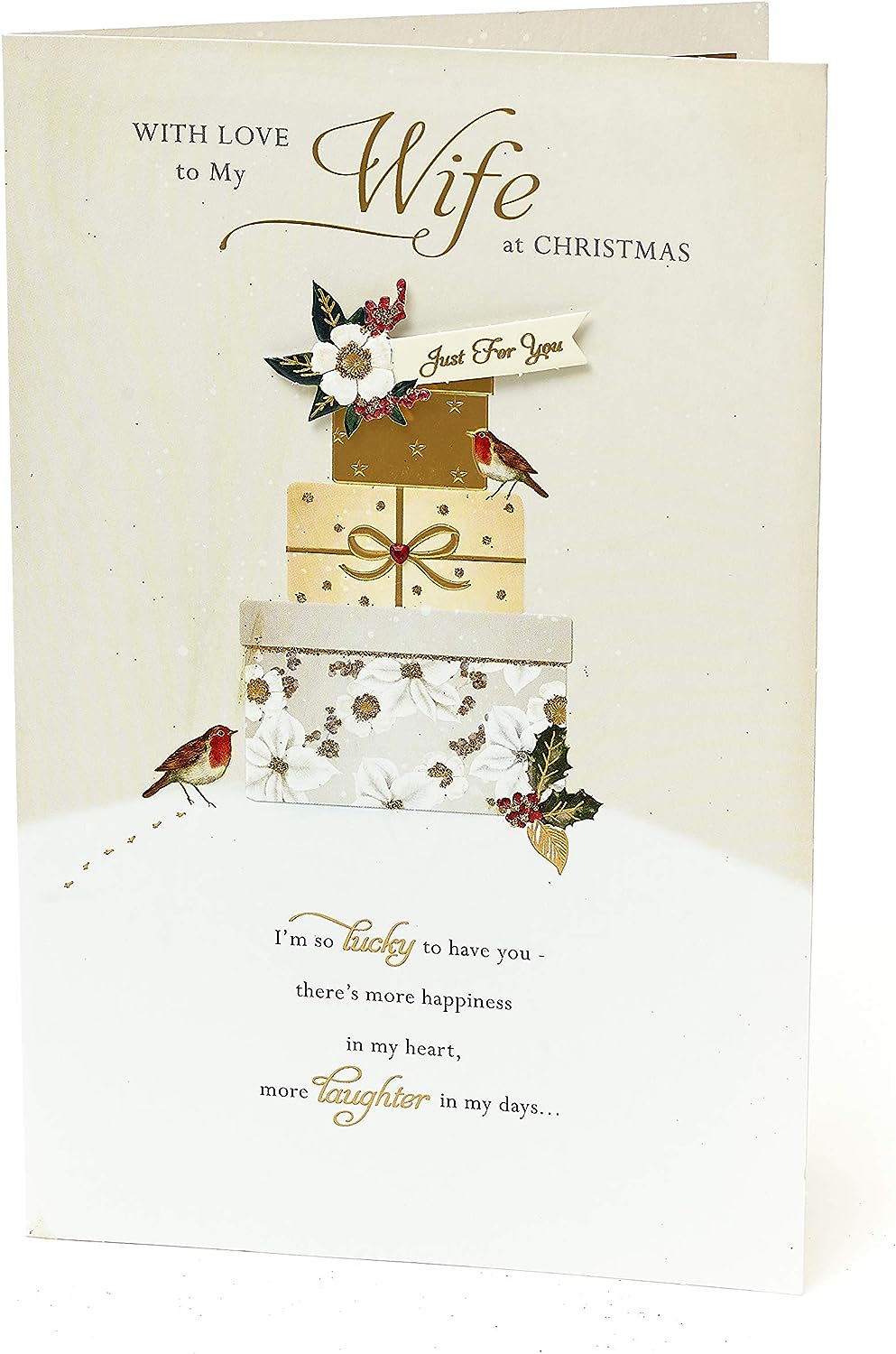 Wife Christmas Card