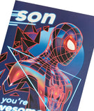 Marvel Spiderman Son Birthday Card