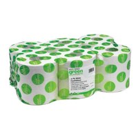 Maxima Green Centrefeed Roll 2 Ply 150m White (Pack 6) - 1105003