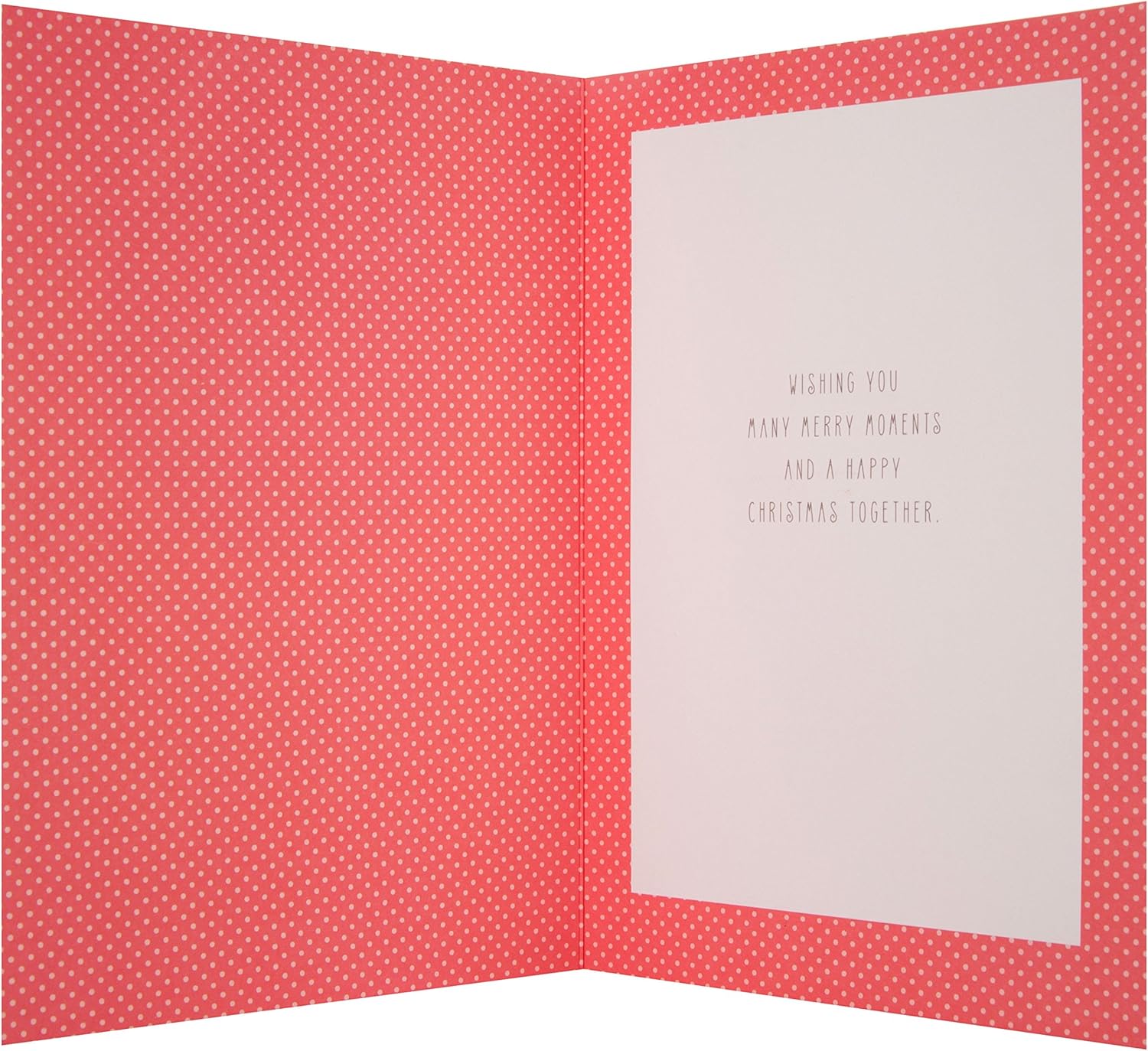 "For Both" Christmas Card – Festive Greeting