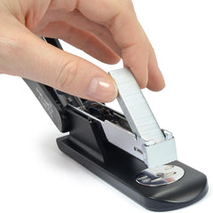 Rapesco Germ-Savvy® Antibacterial: ECO Sting Ray Half Strip Stapler & 1000 Staples – Black (Pack 6)