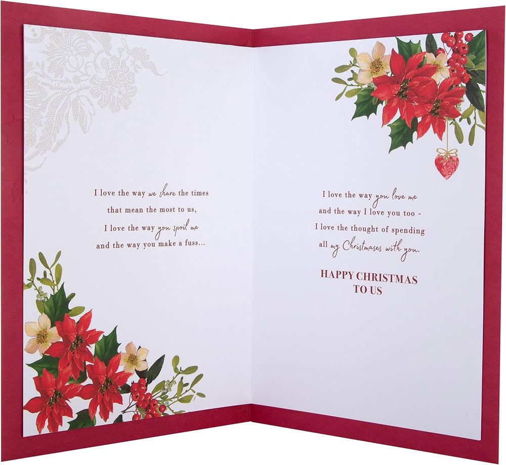 Husband Open Christmas Card – Heartfelt Festive Greeting
