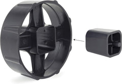 Rapesco Germ-Savvy® Antibacterial: 500 Heavy Duty Tape Dispenser - Black