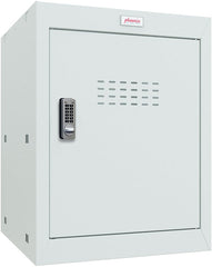 Phoenix CL Series Size 2 Cube Locker in Light Grey with Electronic Lock CL0544GGE DD