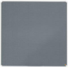 Nobo Premium Plus Grey Felt Noticeboard Aluminium Frame 1200x1200mm 1915197