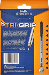 OXF TRIGRIP PENS X10 BLACK BOX