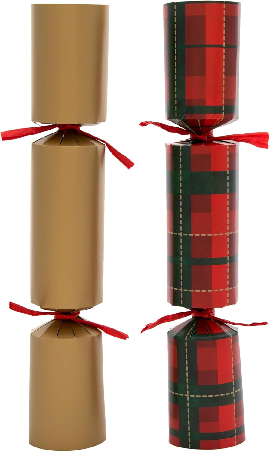 Christmas Gold & Tartan Cracker
