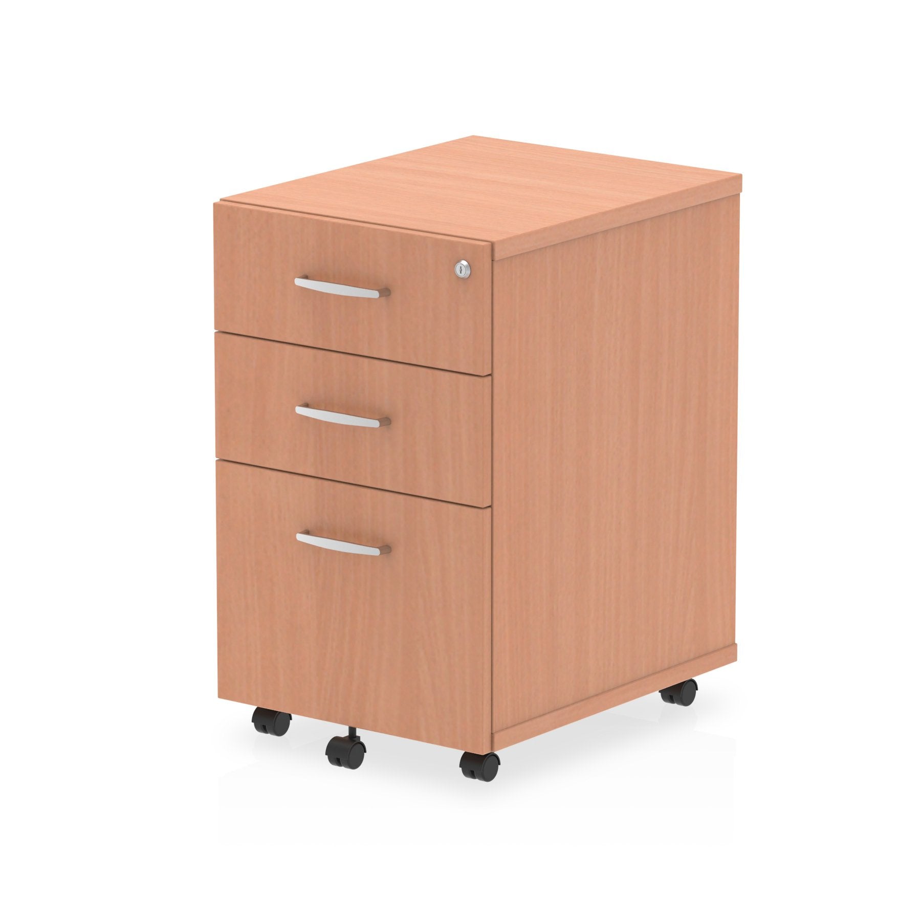 Impulse 3 Drawer Under Desk Pedestal Beech I001648 DD