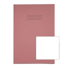 Rhino 13 x 9 A4+ Oversized Exercise Book 40 Page Plain Light Blue (Pack 100) - VDU024-49-6 DD