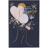 Stunning Balloons Design Daughter Birthday Card