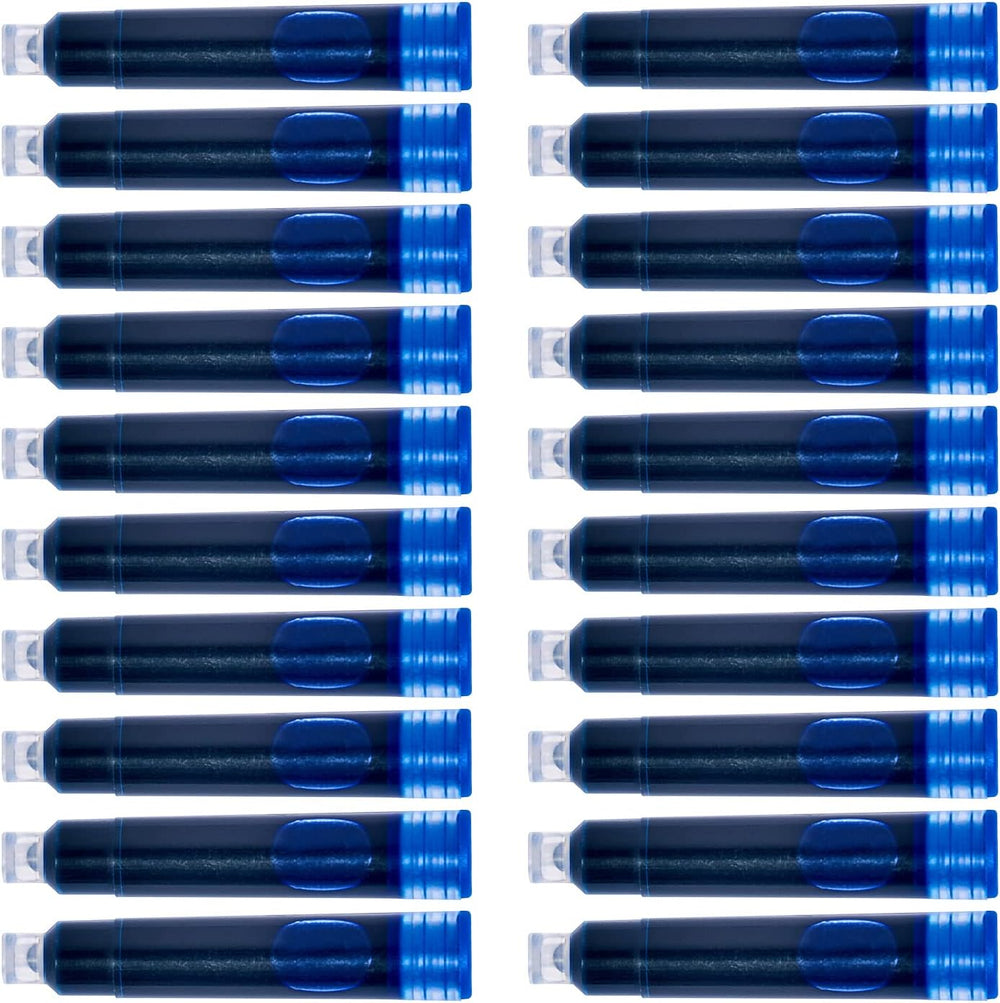 Helix Ink Cartridges - Blue (Pack of 20)