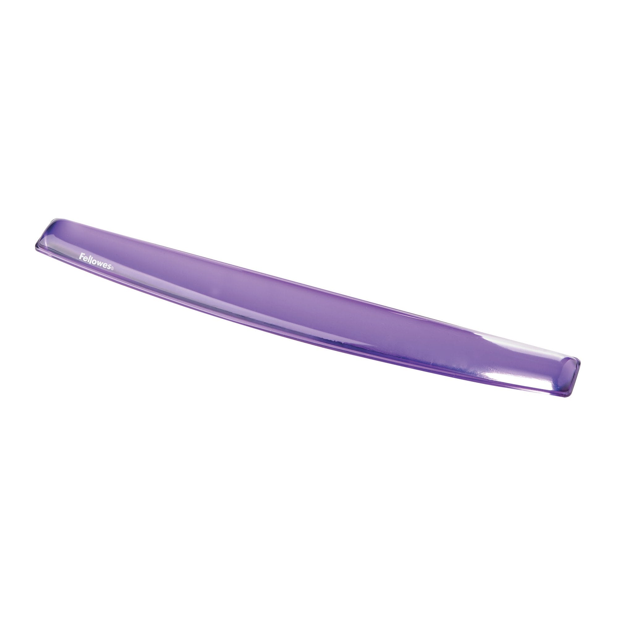 Fellowes Crystal Gel Keyboard Wrist Rest Purple 9143703