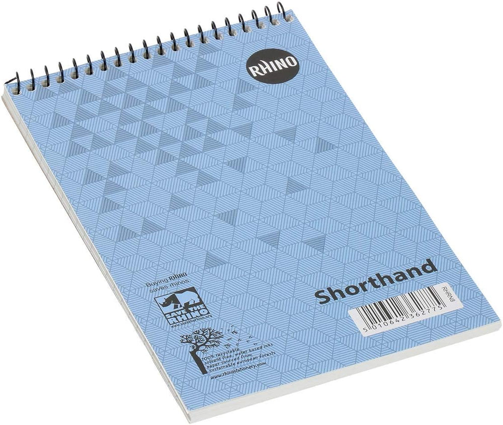 Rhino 8 x 5" Reporter's Spiral Notebook 200 x 127 80 Leaf Single