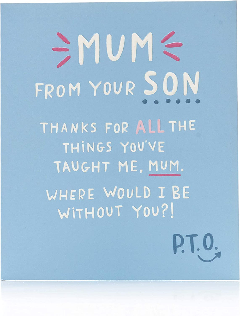 Funny Design from Son Mother's Day Card