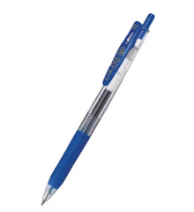 Zebra Sarasa Clip Eco 76% Recycled Gel Pen Medium Point Blue (Pack 12) - 14322