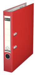 Leitz Lever Arch File A4 Polypropylene 180 50mm Red (Pack 10) - 10151025 DD