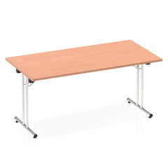 Dynamic Impulse 1600mm Folding Rectangular Table Beech Top I000691 DD