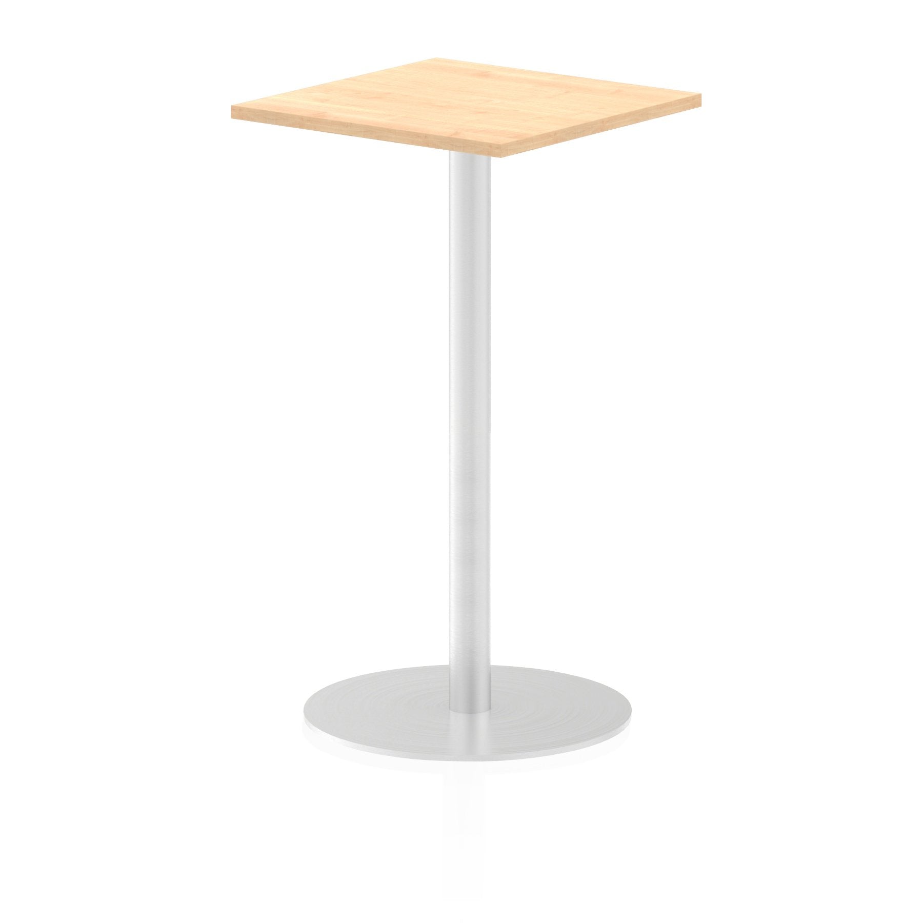 Dynamic Italia 600mm Poseur Square Table Maple Top 1145mm High Leg ITL0223 DD