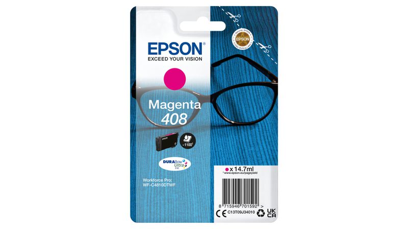 Epson C13T09J34010 408 Magenta Ink Cart