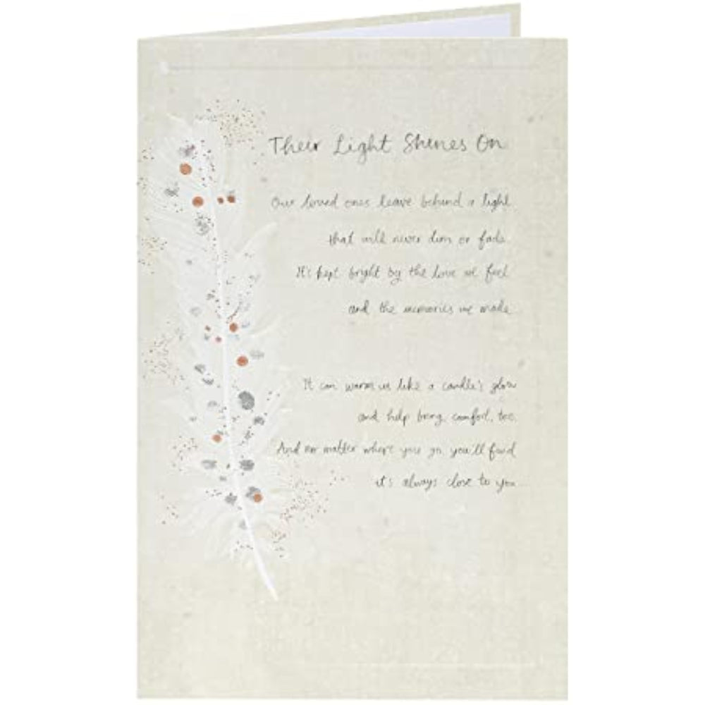 Sympathy Sorry for Your Loss Thinking of You Condolence Inspirational Card
