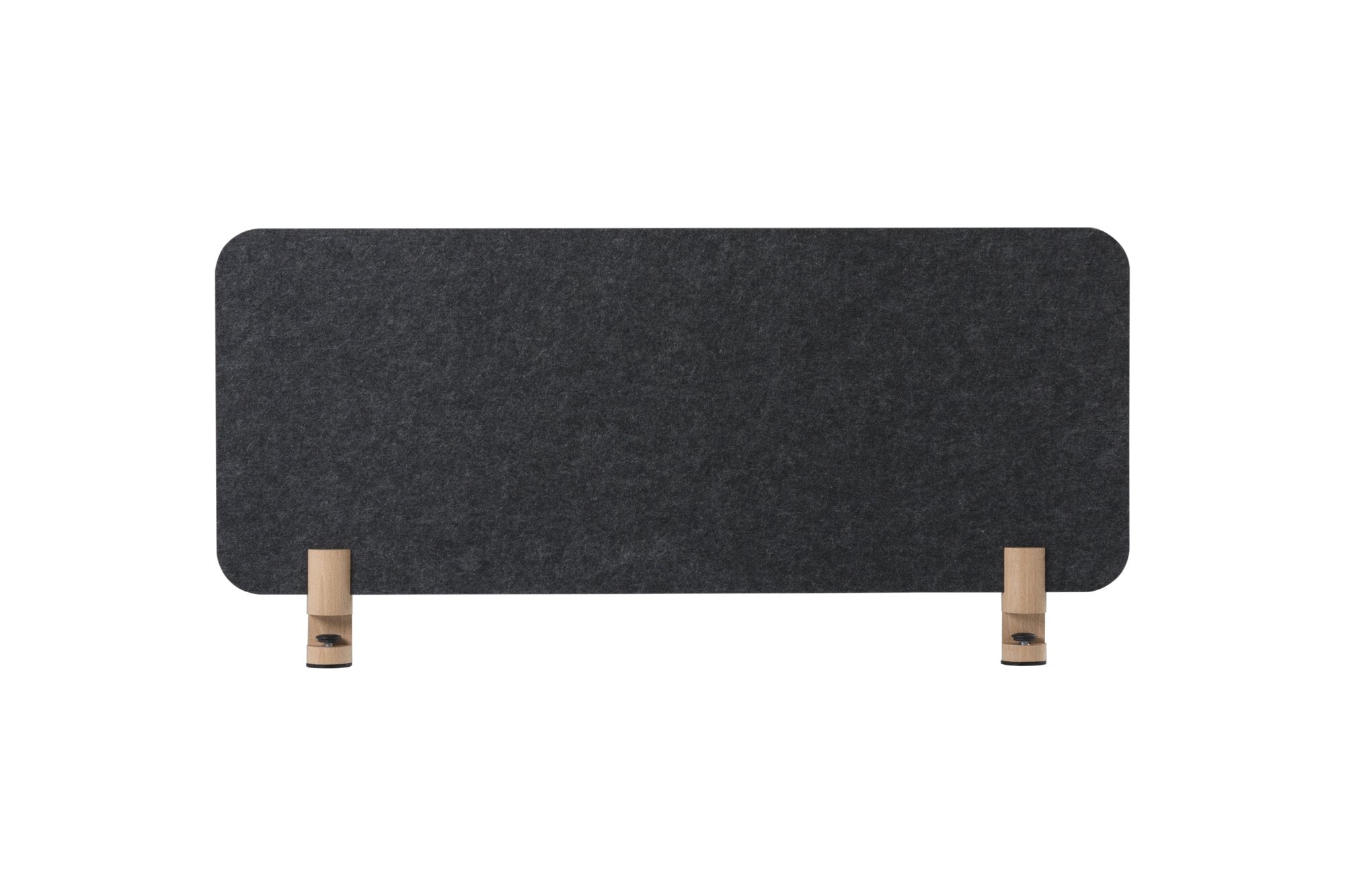 Bi-Office Archyi Sculpo 1000 x 400mm Desk Panel Frameless Dark Grey - SPD720203372 DD