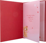 Girlfriend Open Christmas Card – Heartfelt Festive Greeting