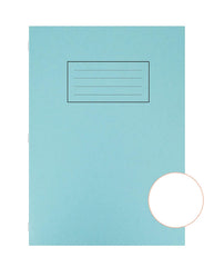 Silvine EX114 - A4 Exercise Book Plain Blue