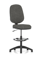 Eclipse Plus I Charcoal Chair With Hi Rise Kit KC0240 DD