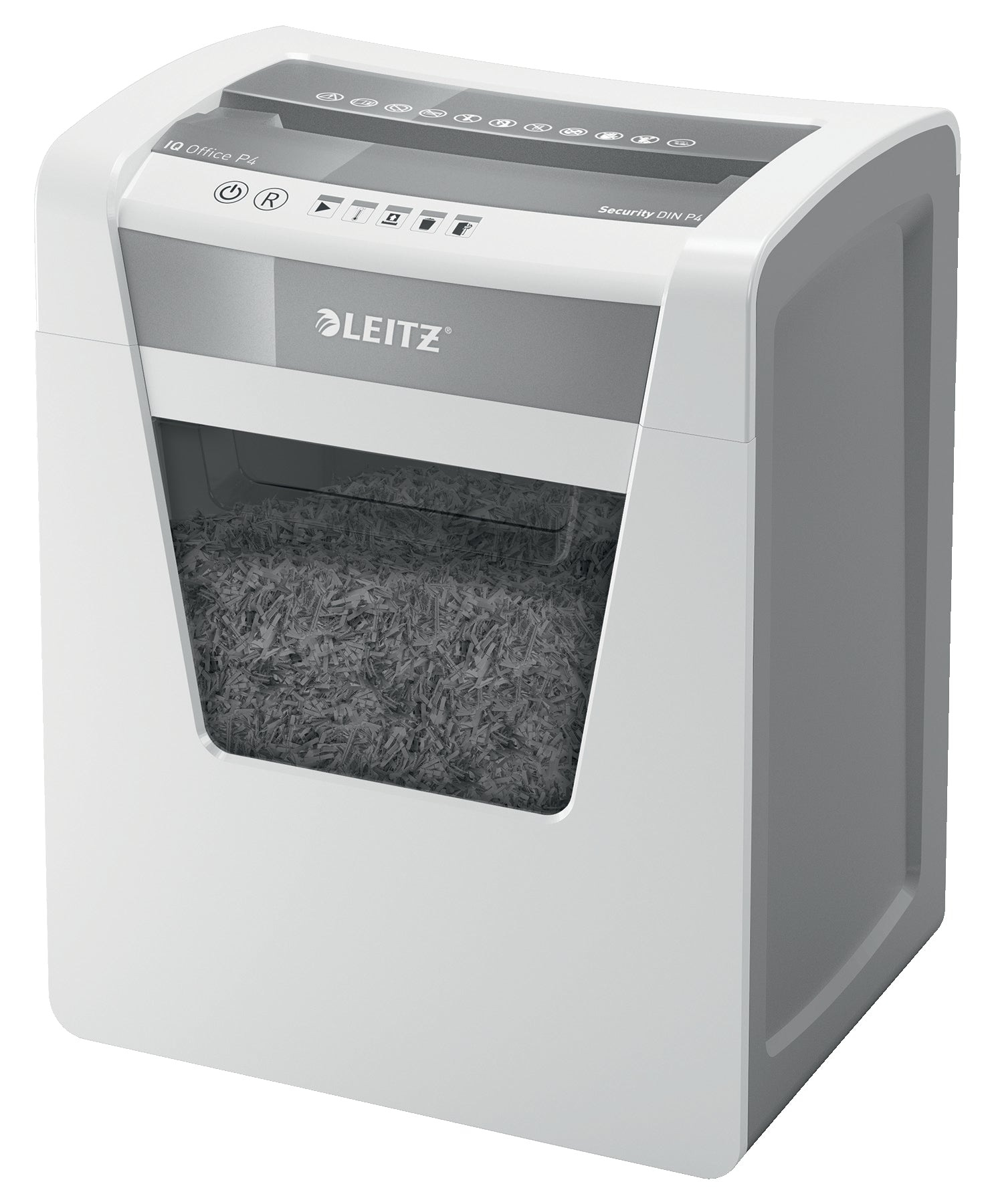 Leitz IQ Office Cross Cut Shredder 23 Litre 17 Sheet White DS 80031000 DD