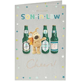 Boofle Beer Cheers Son-in-Law Birthday Card
