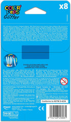 COLORPEPS GLITTER FELTS X8 SAINSBURY