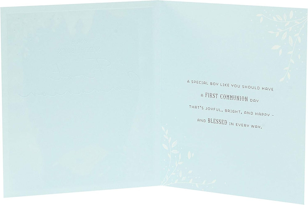 Special Boy's First Communion Card