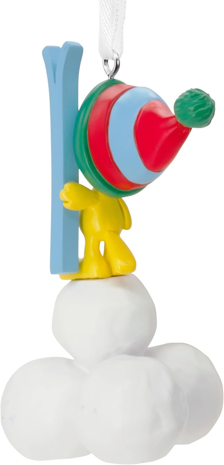 Woodstock Hanging Ornament – PEANUTS Resin Christmas Tree Decoration