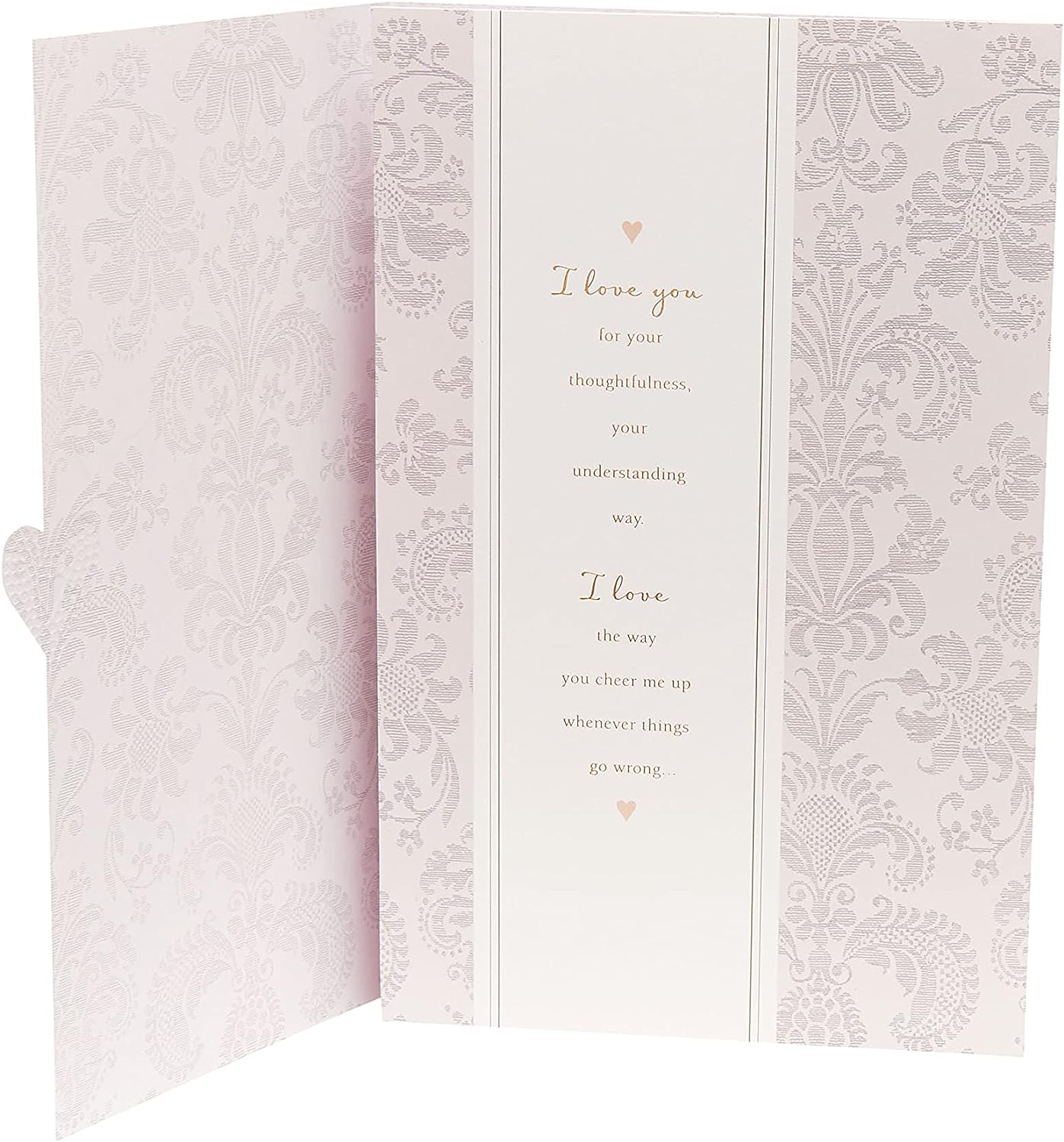 Man I Love Lovely Verse Birthday Card