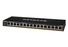 Netgear GS316P 16 Port Unmanaged Gigabit Power Over Ethernet Switch